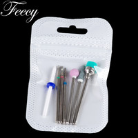 Frez do Manicure ceramiczne diamentowe wiertła do paznokci frezy do usuwania żelowy lakier do paznokci maszyna do Manicure narzędzia 3